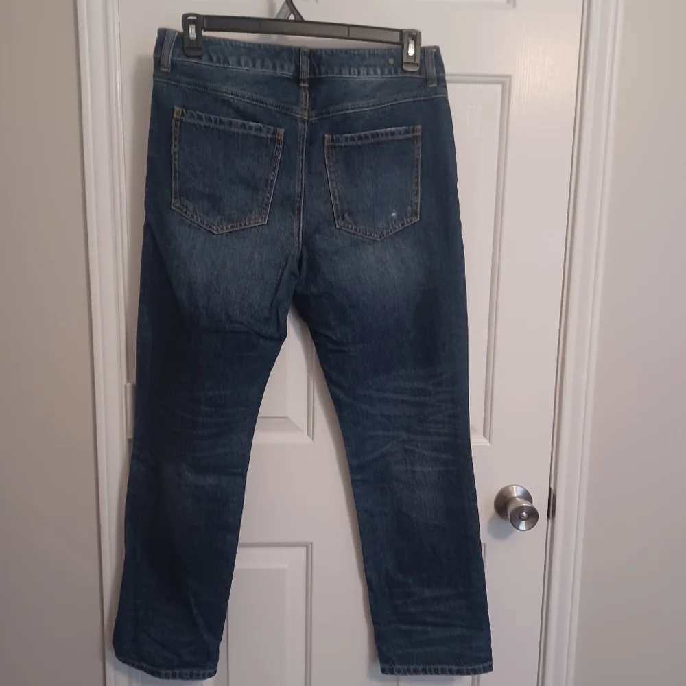 Cabi Boyfriend Distressed Jeans Sz 6
